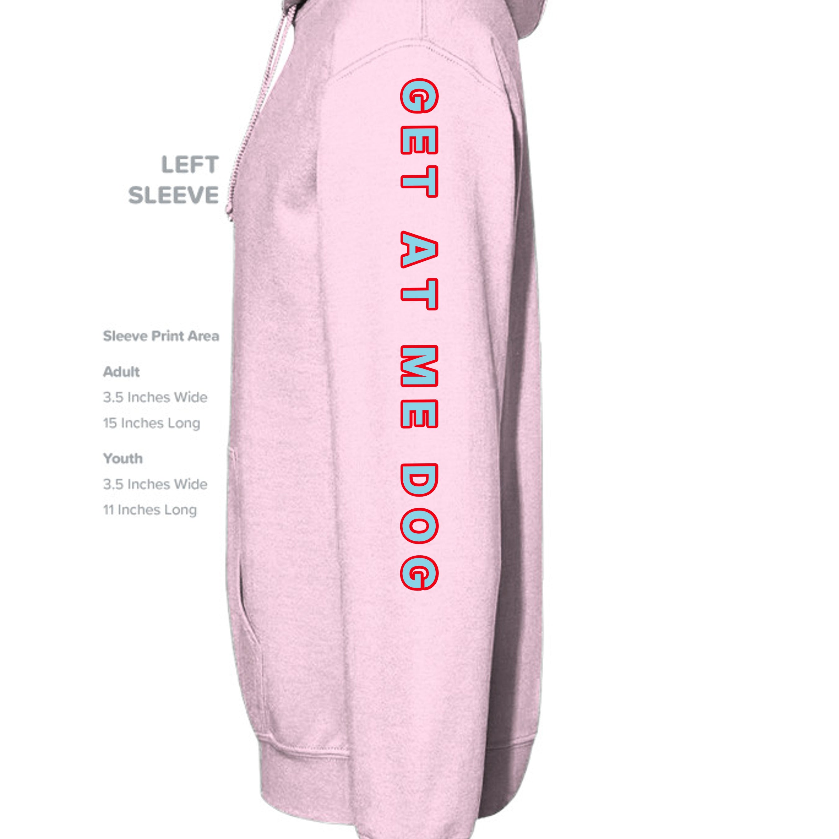 LIGHT PINK - G185 - SLEEVE_LEFT