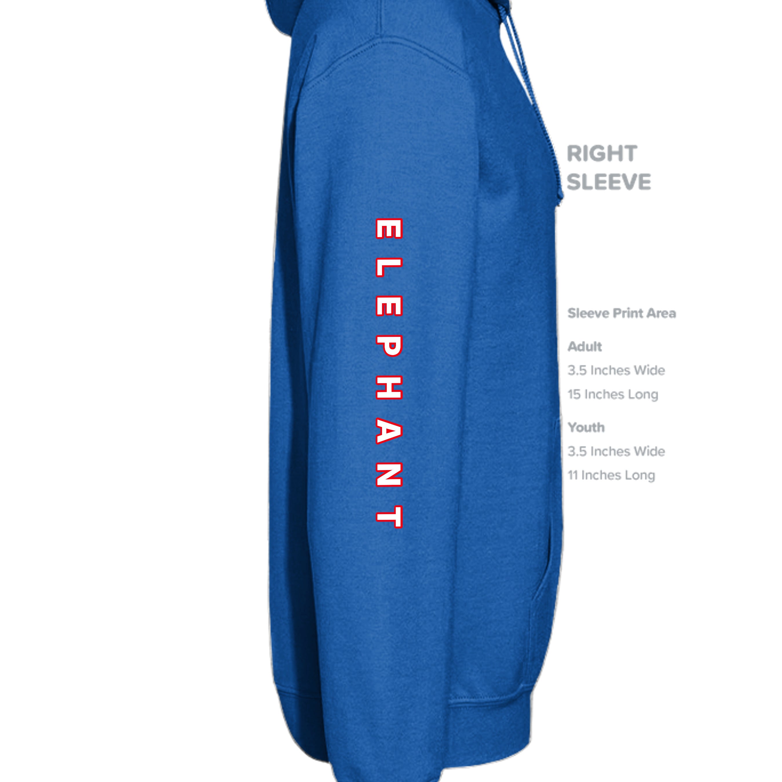Neon Blue - G185 - SLEEVE_RIGHT