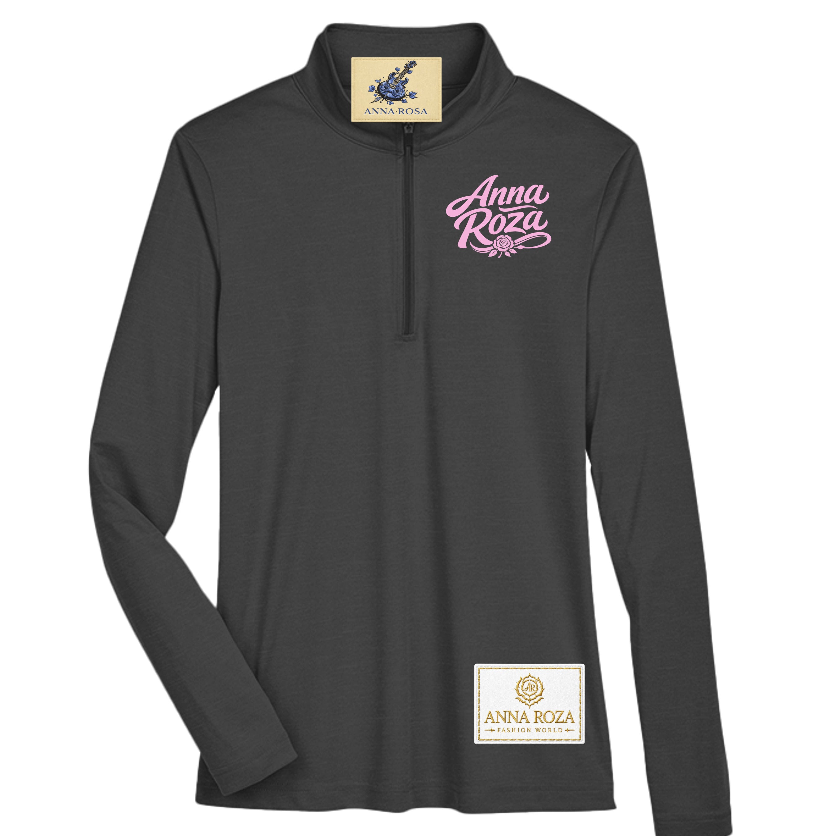 BLACK HEATHER - TT31HW - FRONT