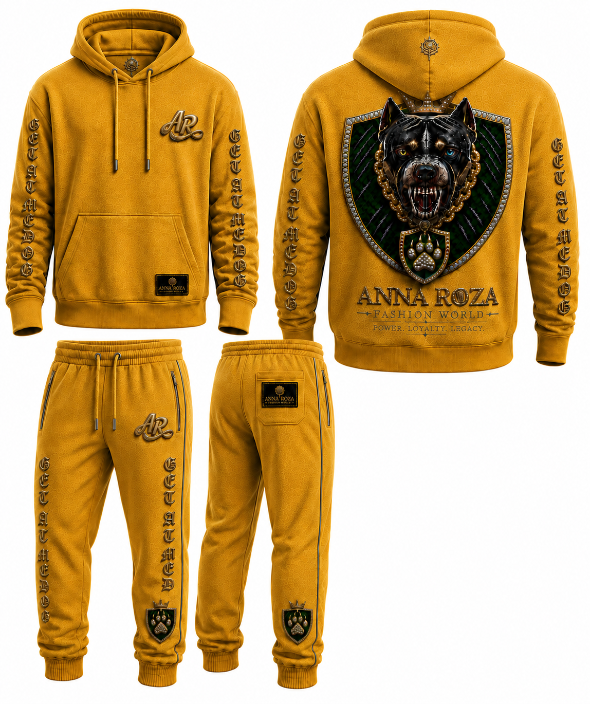ar men jogging set